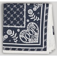 Schal Asta in Dunkelblau/Weiß gemustert von Joop!