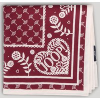 Schal Asta in Bordeaux/Weiß gemustert von Joop!