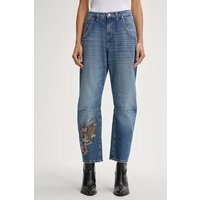 Wide Leg Jeans Elsa, hohe Taille in Denimblau von Joop!