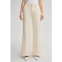 Wide Leg Jeans Evi in Creme, hohe Taille von Joop!