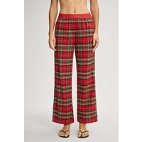 Wide Leg Pyjamahose in Rot/Beige von Joop!