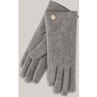 Woll-Handschuhe in Grau Melange von Joop!