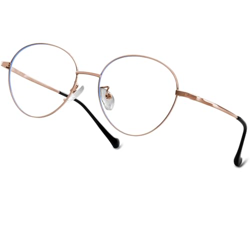 Joopin Retro Blaulichtfilter Brille Herren Damen und Gaming Brillen Computerbrille mit Blaulichtfilter Blue Light Glasses for PC and TV(Rosé) Joopin Retro Blaulichtfilter Brille Herren Damen und Gaming Brillen Computerbrille mit Blaulichtfilter Blue Light Glasses for PC and TV(Rosé) von Joopin