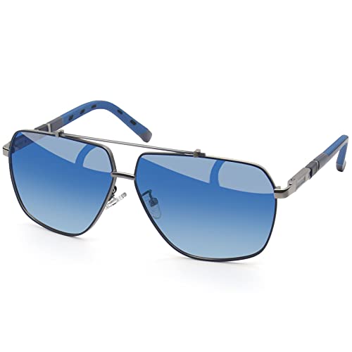 Joopin Polarisierte Sonnenbrille Herren Damen Blau und Klassische Retro Fahrerbrille Polarized Sunglasses Men mit UV403 Schutz Für Outdoor Wandern Angeln(Blau) von Joopin