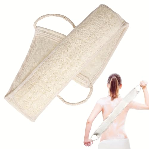 Natürlicher Luffa-Schwamm, Rückenschrubber für Dusche, Peeling-Schwamm für Dusche, Bad und Dusche, für Männer und Frauen, Luffa-Schrubber zur Tiefenreinigung Ihres Rückens Natürlicher Luffa-Schwamm, Rückenschrubber für Dusche, Peeling-Schwamm für Dusche, Bad und Dusche, für Männer und Frauen, Luffa-Schrubber zur Tiefenreinigung Ihres Rückens von Jopplim