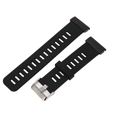 Jopwkuin Smartwatch-Armband, 2 Farben, Silikon-Uhrenarmband für Vertix 2 (Schwarz Blau) von Jopwkuin