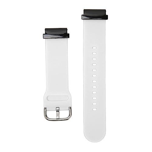 Jopwkuin Uhrenarmbänder, Atmungsaktives, Leichtes, Elegantes Uhrenarmband für Stil (Weiß) von Jopwkuin