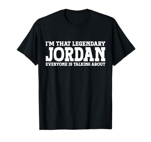 Jordan T-Shirt für Männer - Schwarz, S - Klassisch, Kurzarm, Jordan Name Geschenk Jordan T-Shirt für Männer - Schwarz, S - Klassisch, Kurzarm, Jordan Name Geschenk von Jordan Gifts Jordan Tee Men Name Birthday Gifts