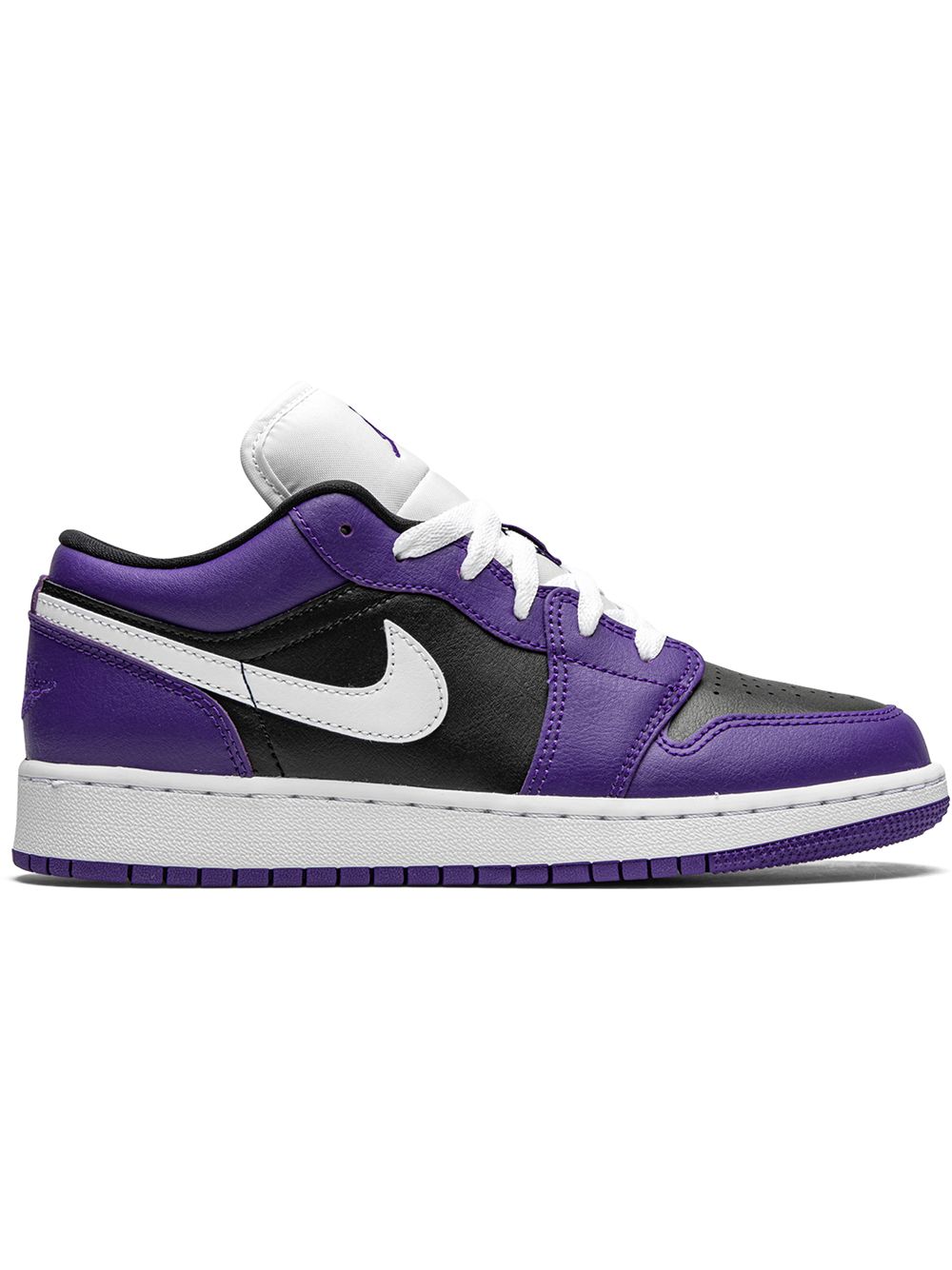 Jordan Kids 'Air Jordan 1 Low (GS)' Sneakers - Violett von Jordan Kids