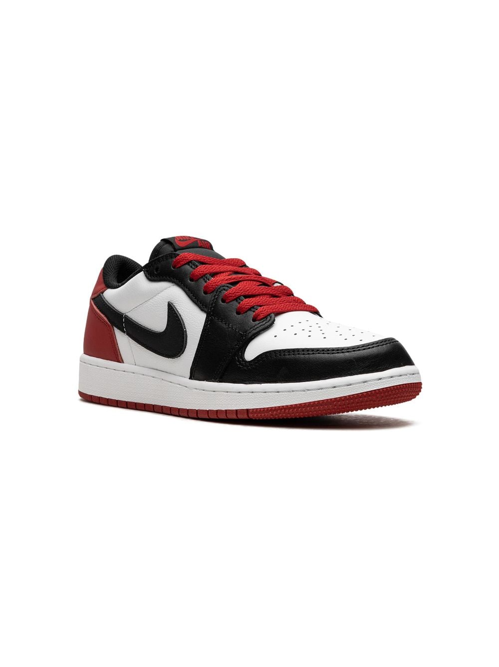 Jordan Kids Air Jordan 1 Low OG Black Toe Sneakers - Schwarz von Jordan Kids