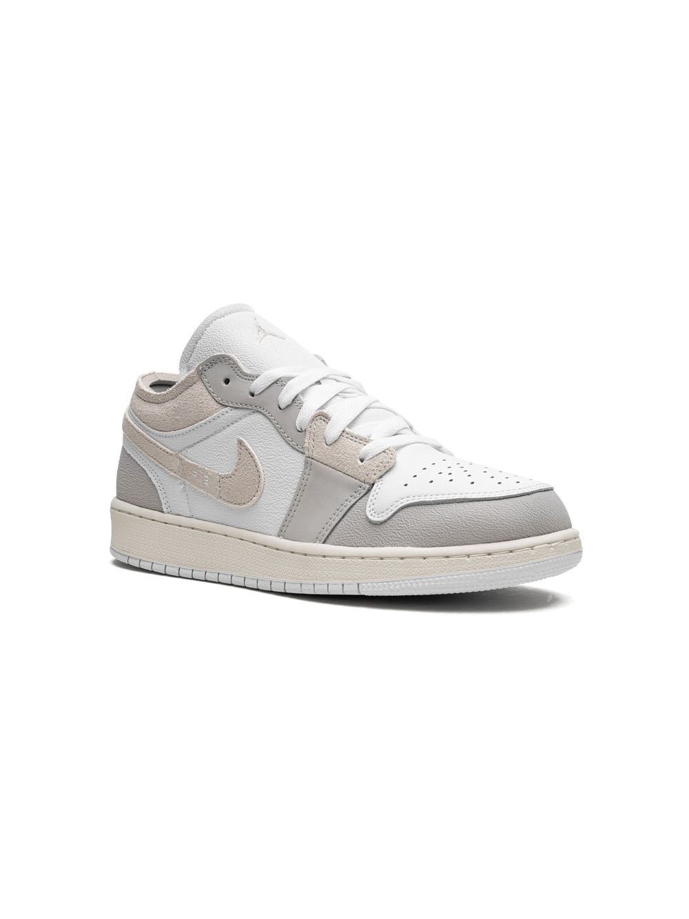 Jordan Kids Air Jordan 1 Low SE Crafted Sneakers - Grau von Jordan Kids