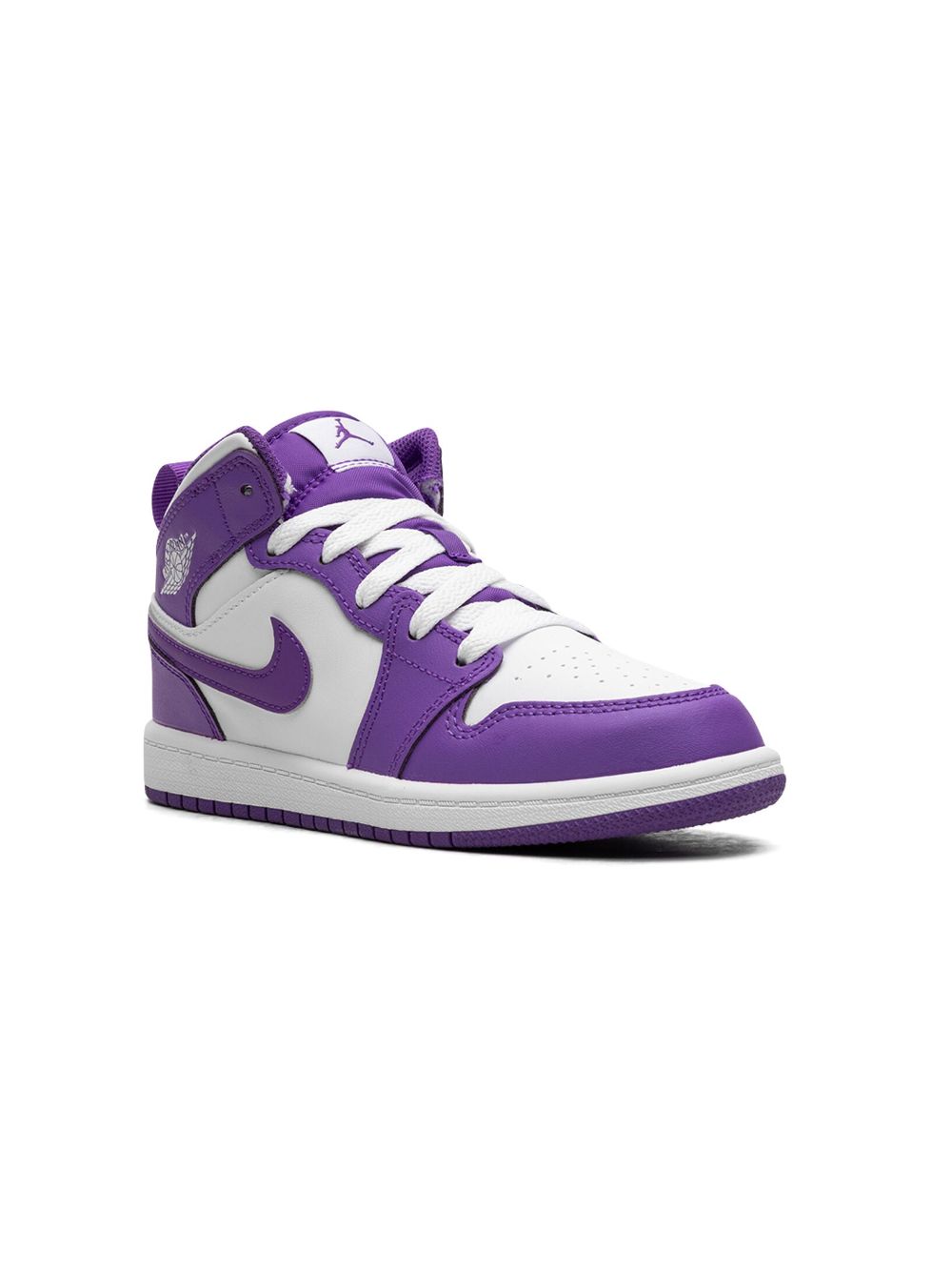 Jordan Kids Air Jordan 1 Mid Purple Venom Sneakers - Violett von Jordan Kids