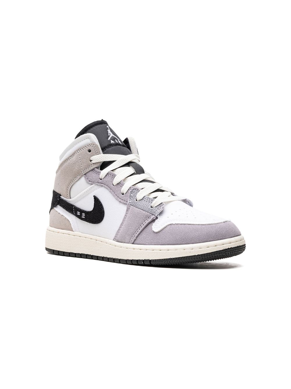 Jordan Kids Air Jordan 1 Mid SE Craft Cement Grey Sneakers - Grau von Jordan Kids