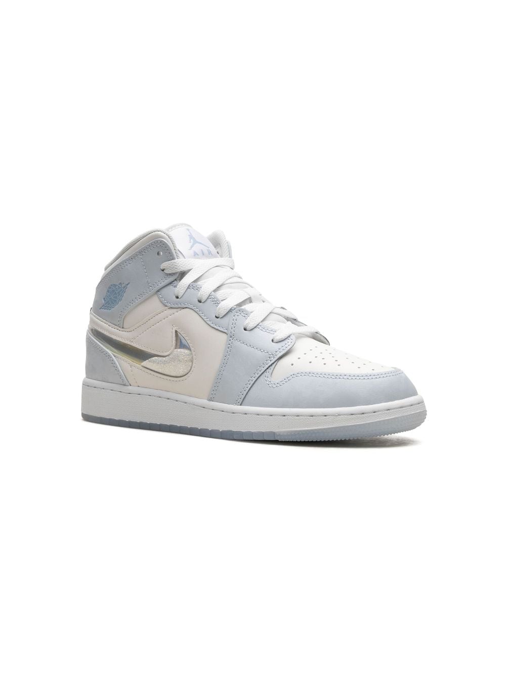 Jordan Kids Air Jordan 1 Mid SE Glitter Swoosh Sneakers - Blau von Jordan Kids