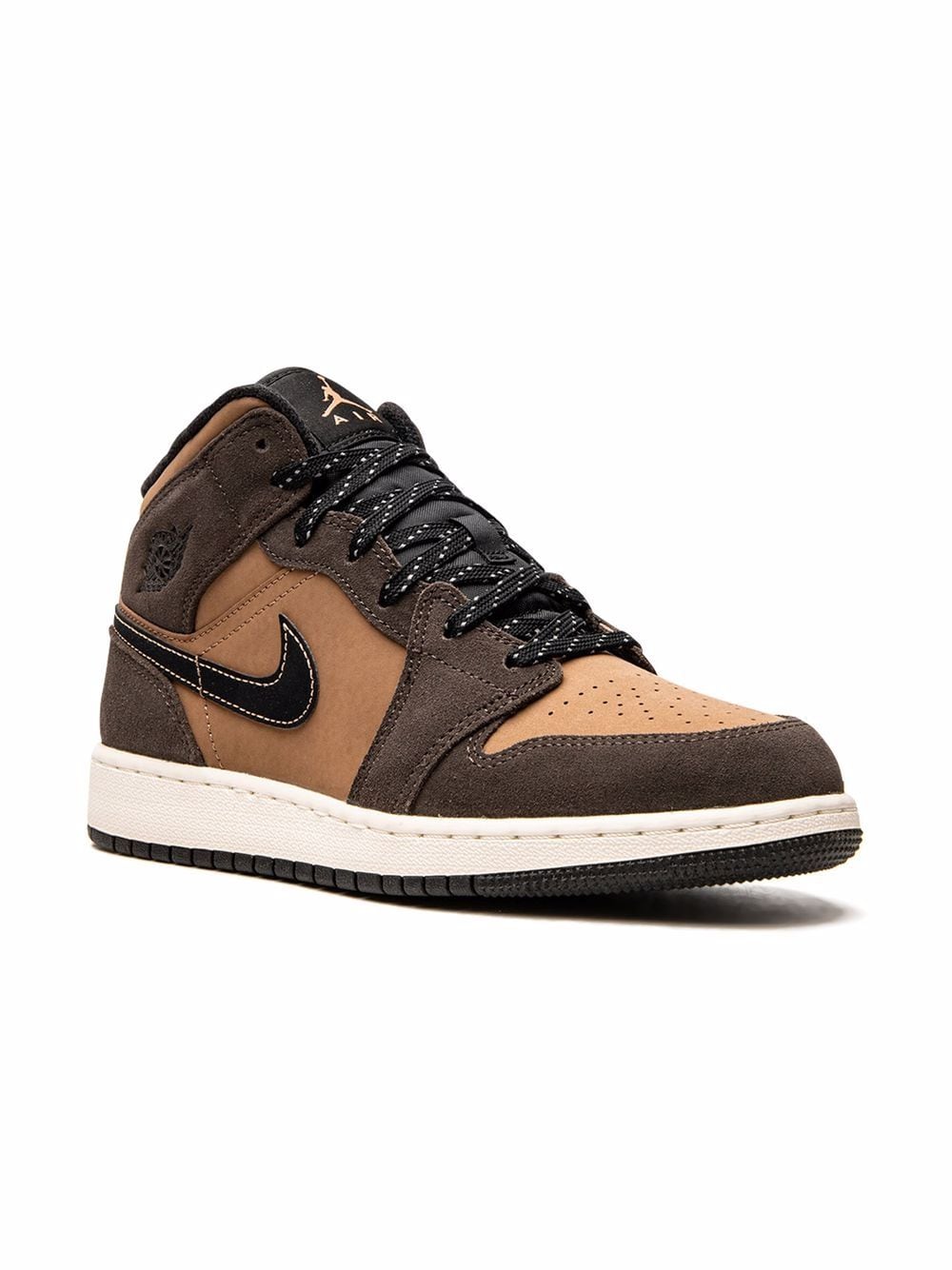 Jordan Kids Air Jordan 1 Mid SE Sneakers - Braun von Jordan Kids