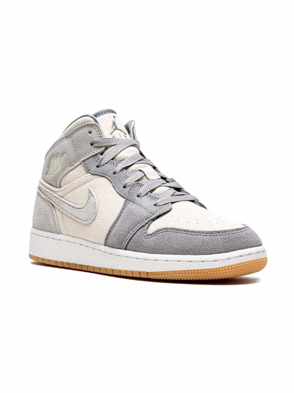 Jordan Kids Air Jordan 1 Mid SE Sneakers - Nude von Jordan Kids