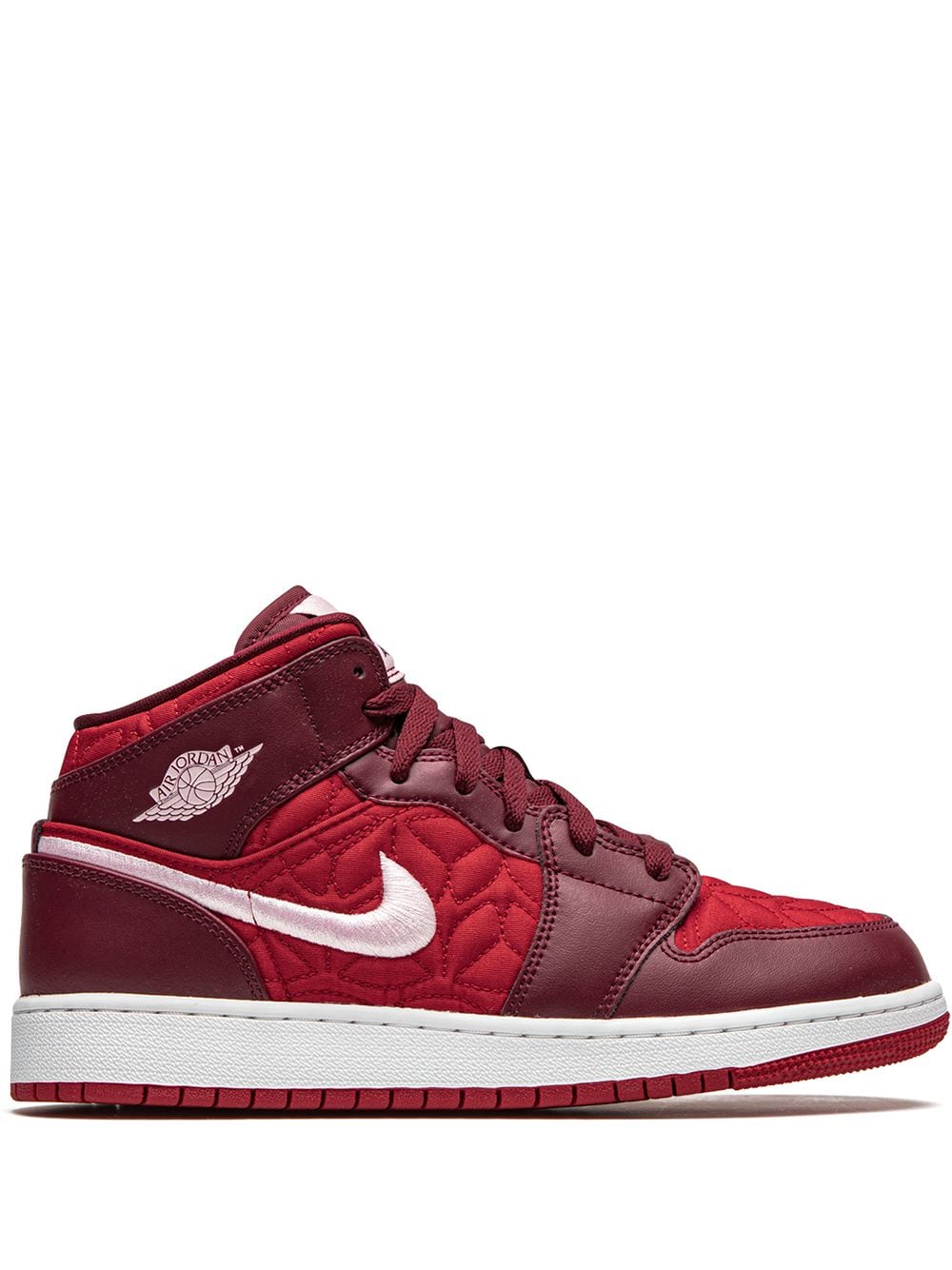 Jordan Kids 'Air Jordan 1 Mid SE' Sneakers - Rot von Jordan Kids