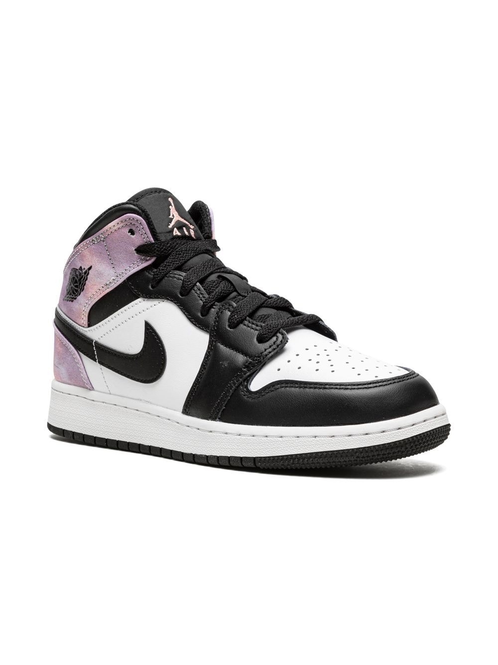 Jordan Kids Air Jordan 1 Mid SE Tie Dye Sneakers - Weiß von Jordan Kids