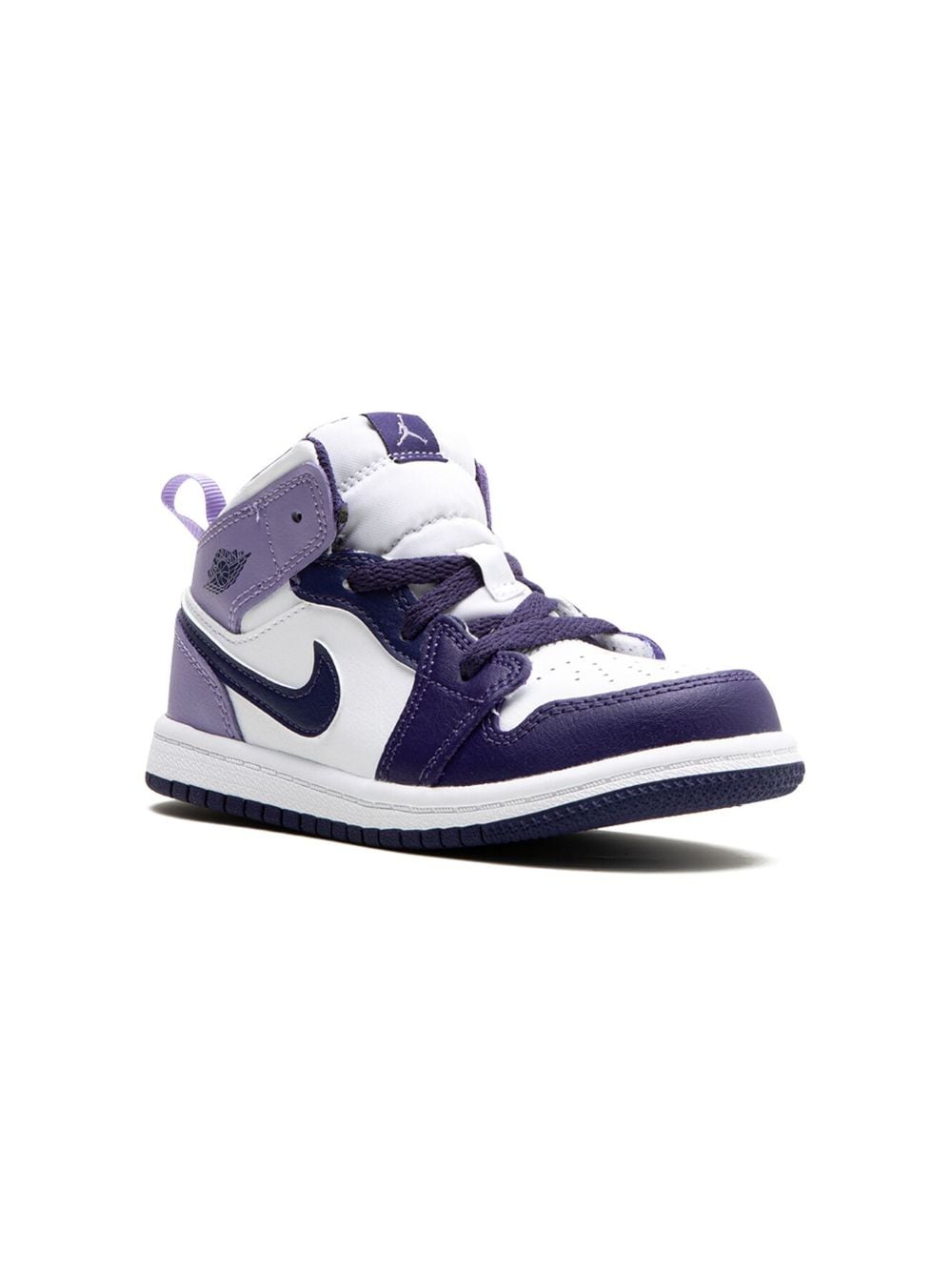 Jordan Kids Air Jordan 1 Mid Sky J Purple Sneakers - Weiß von Jordan Kids