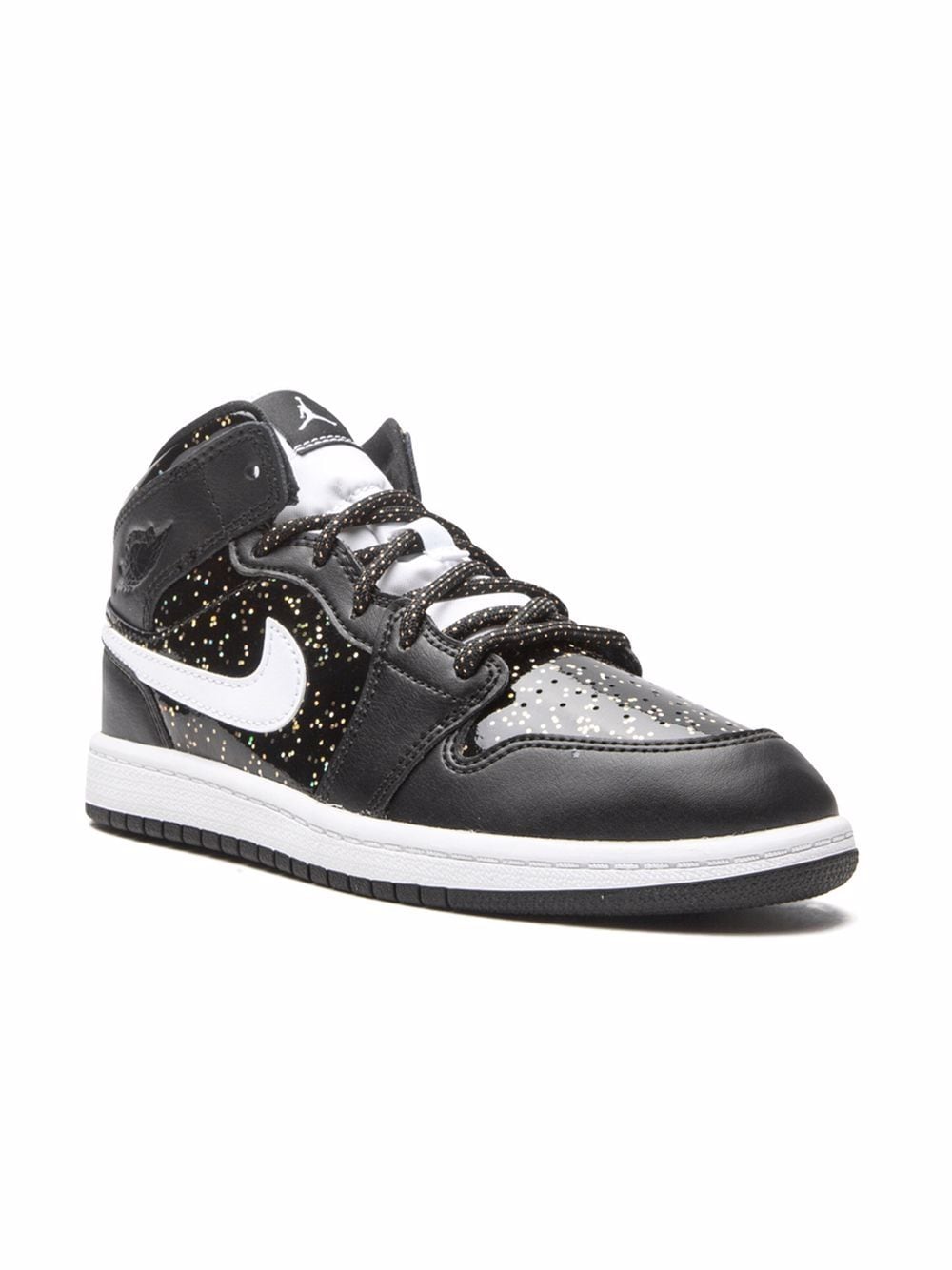 Jordan Kids Air Jordan 1 Mid Sneakers - Schwarz von Jordan Kids