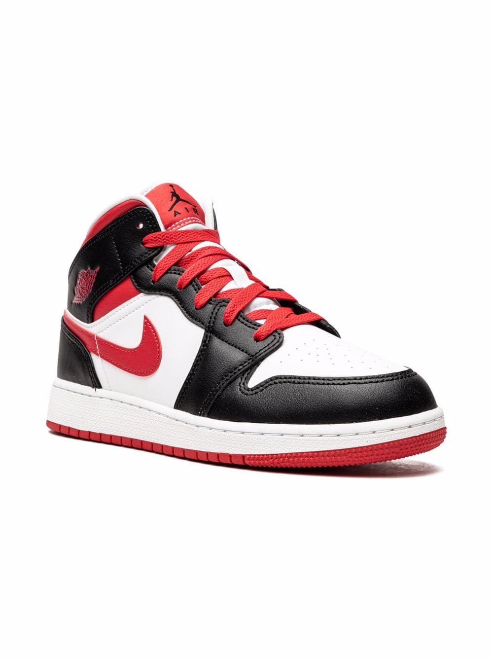 Jordan Kids Air Jordan 1 Mid Sneakers - Schwarz von Jordan Kids