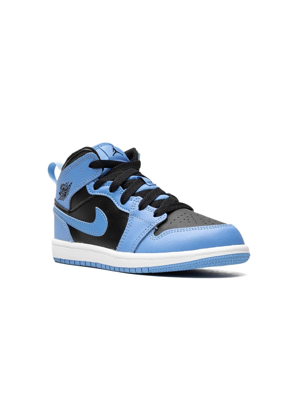 Jordan Kids Air Jordan 1 Mid University Gold Sneakers - Blau von Jordan Kids