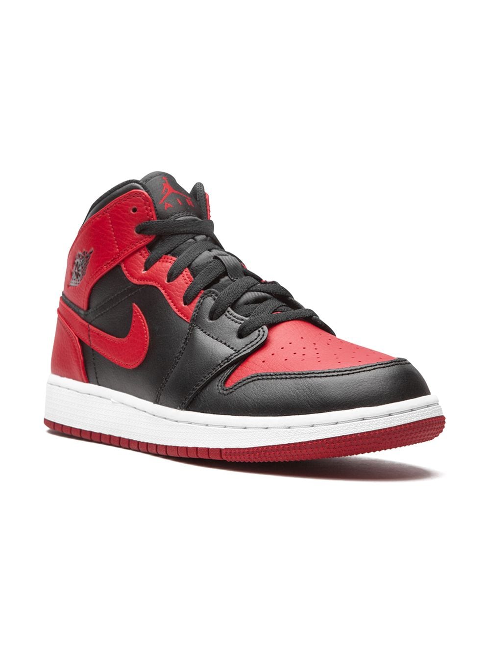 Jordan Kids Air Jordan 1 Mid Sneakers - Schwarz von Jordan Kids