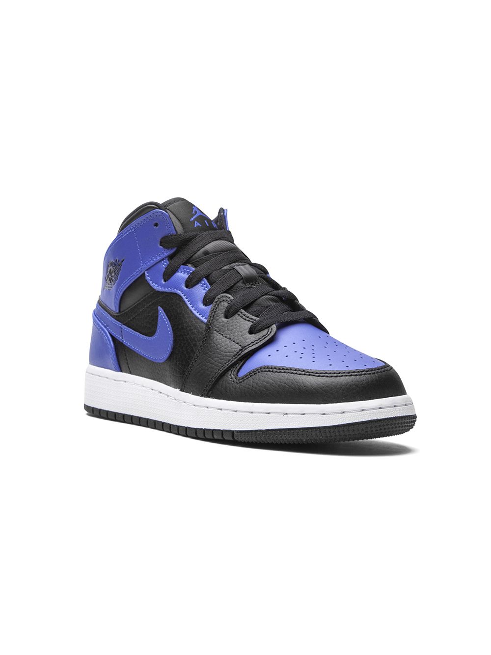 Jordan Kids Air Jordan 1 Mid Sneakers - Schwarz von Jordan Kids