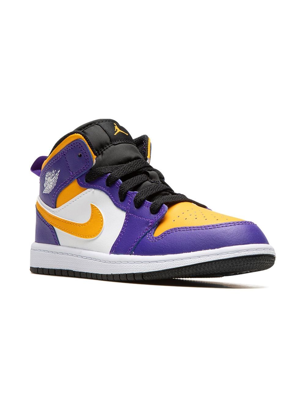 Jordan Kids Air Jordan 1 Mid Sneakers - Violett von Jordan Kids