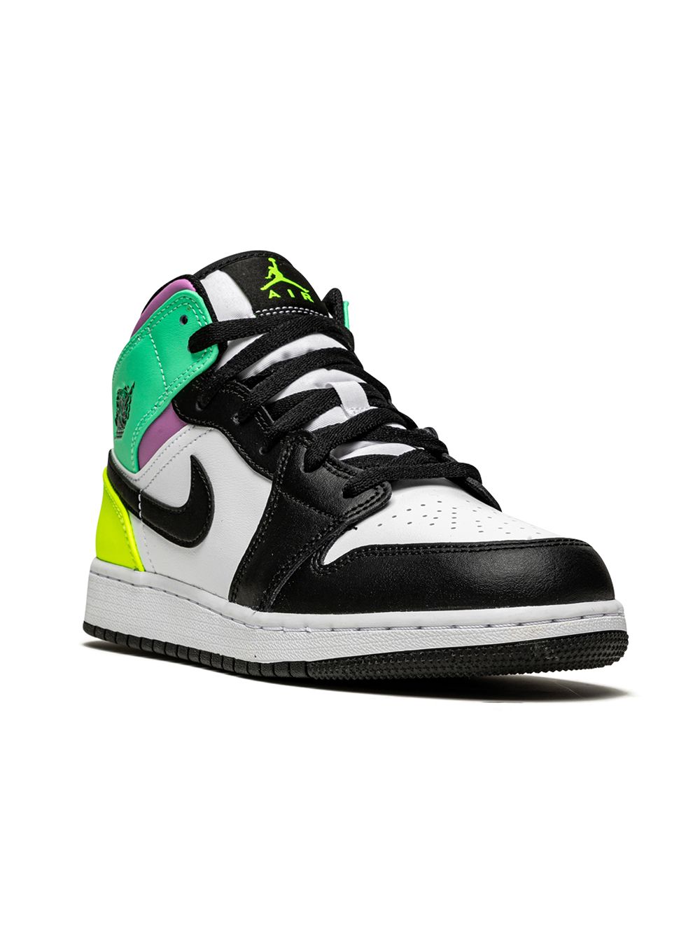 Jordan Kids Air Jordan 1 Mid Sneakers - Weiß von Jordan Kids