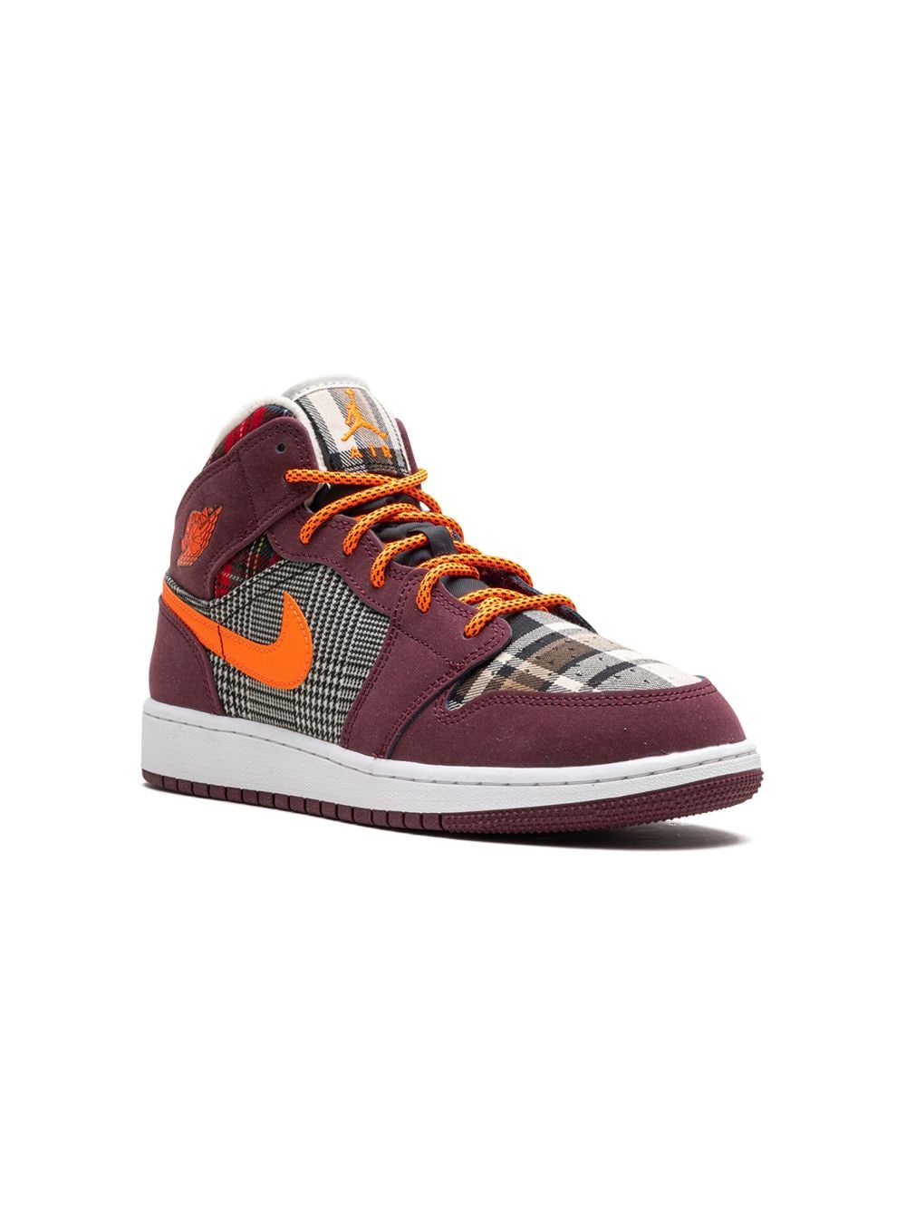 Jordan Kids Air Jordan 1 "Plaid" Sneakers - Rot von Jordan Kids