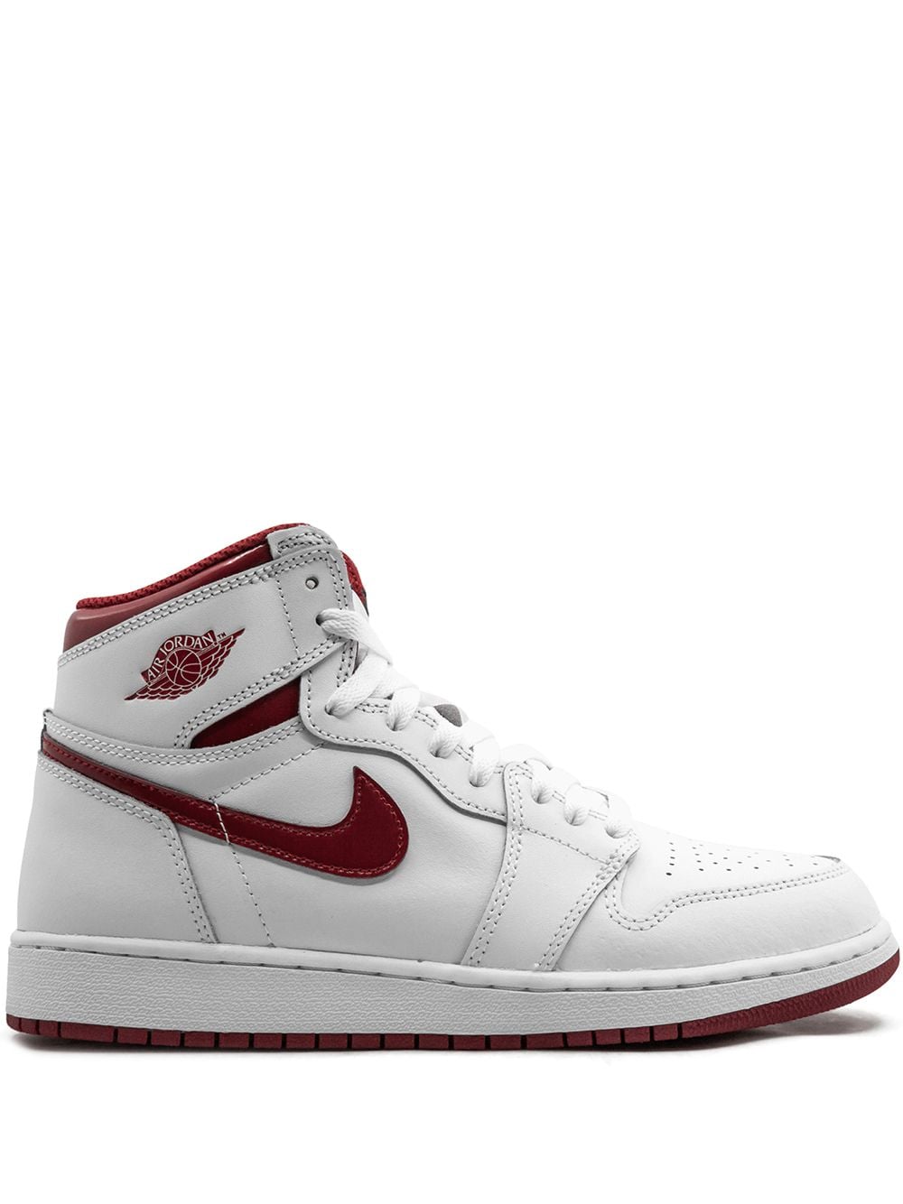 Jordan Kids Air Jordan 1 Retro High OG BG Sneakers - Weiß von Jordan Kids