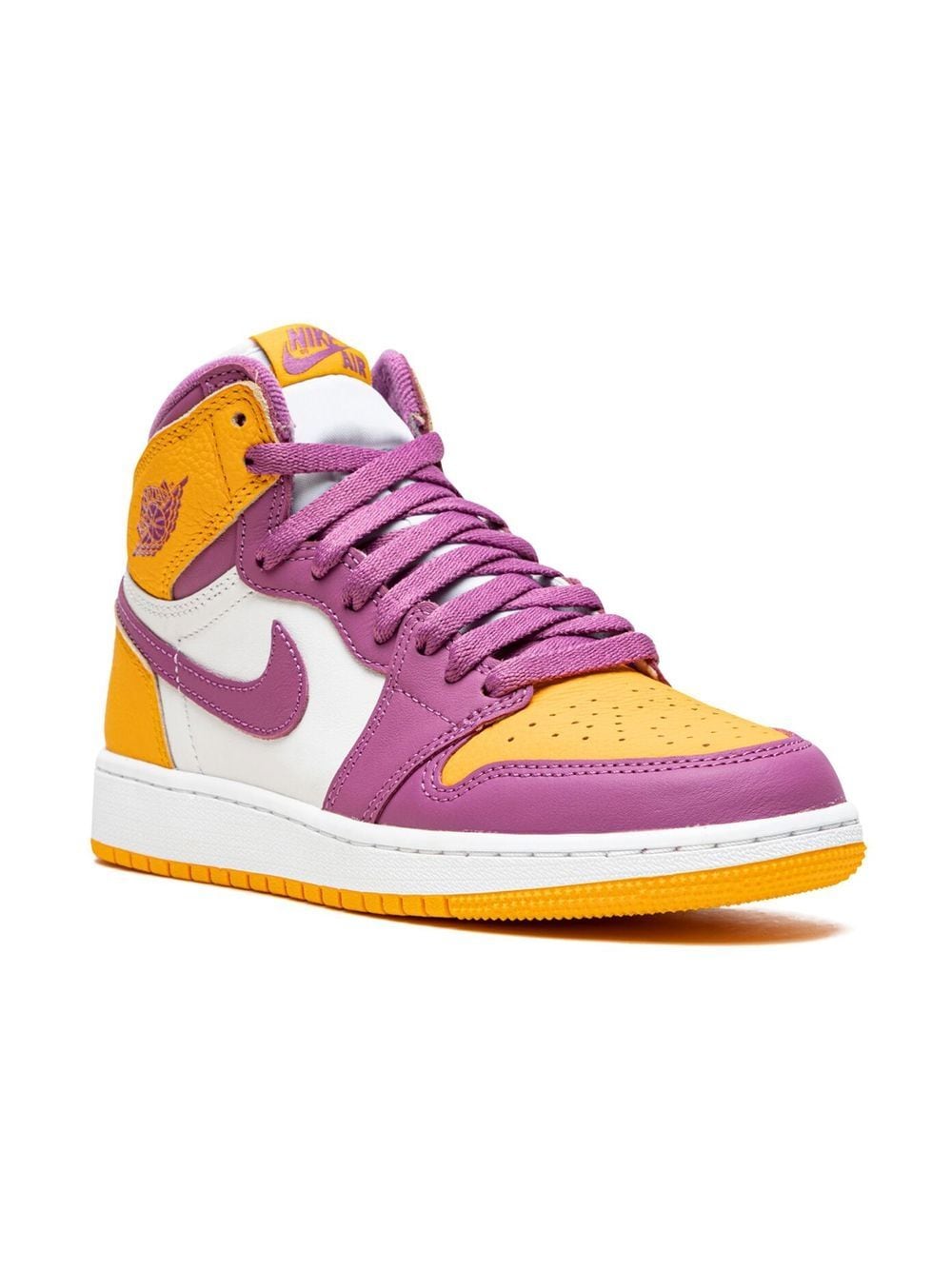 Jordan Kids Air Jordan 1 Retro High OG Brotherhood Sneakers - Gelb von Jordan Kids