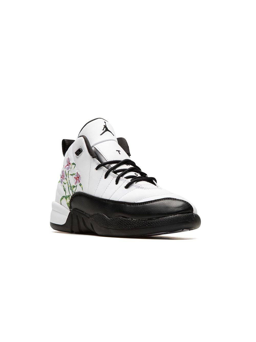 Jordan Kids Air Jordan 12 Floral Sneakers - Weiß von Jordan Kids