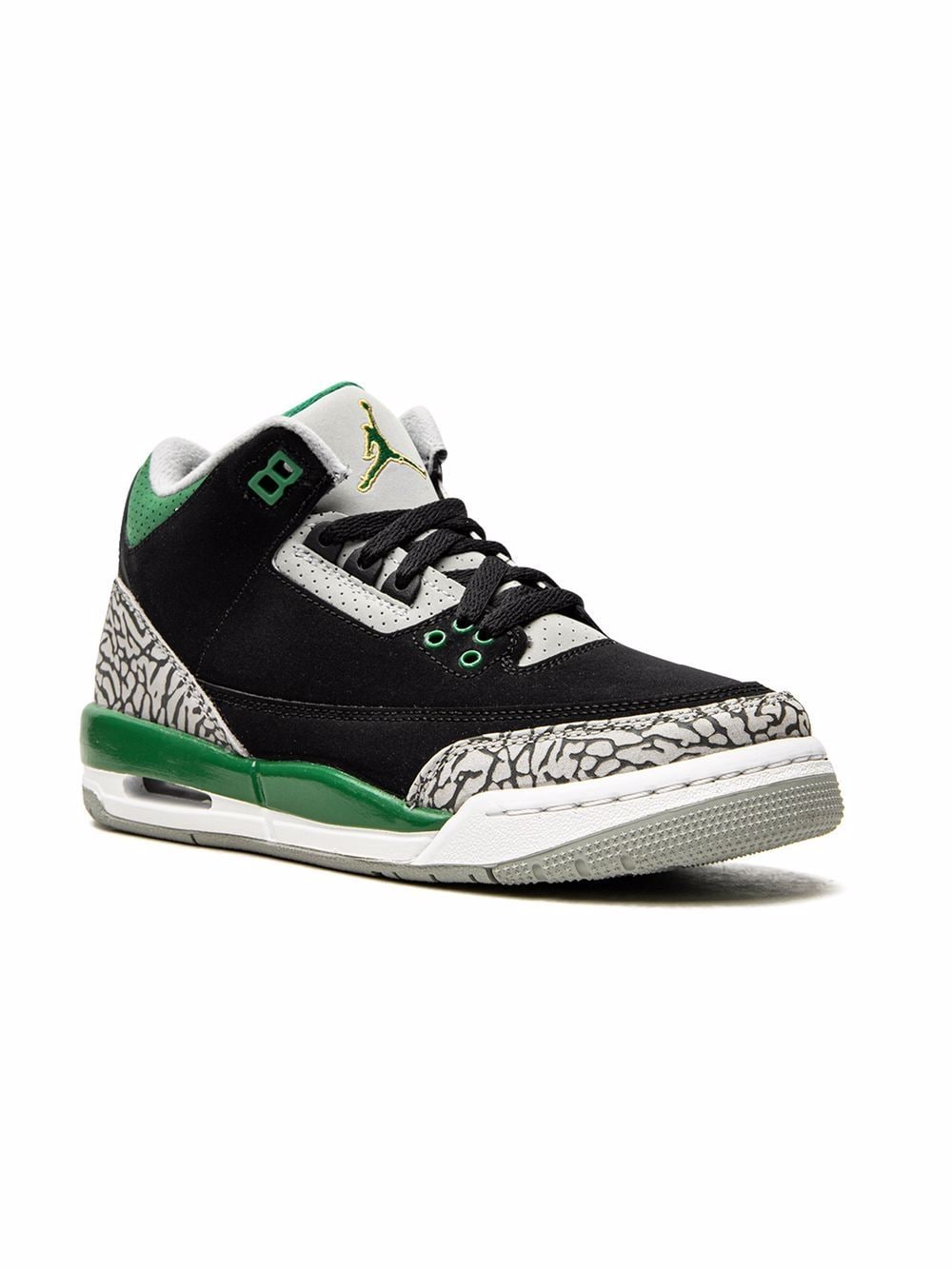 Jordan Kids Air Jordan 3 Retro Pine Green Sneakers - Schwarz von Jordan Kids