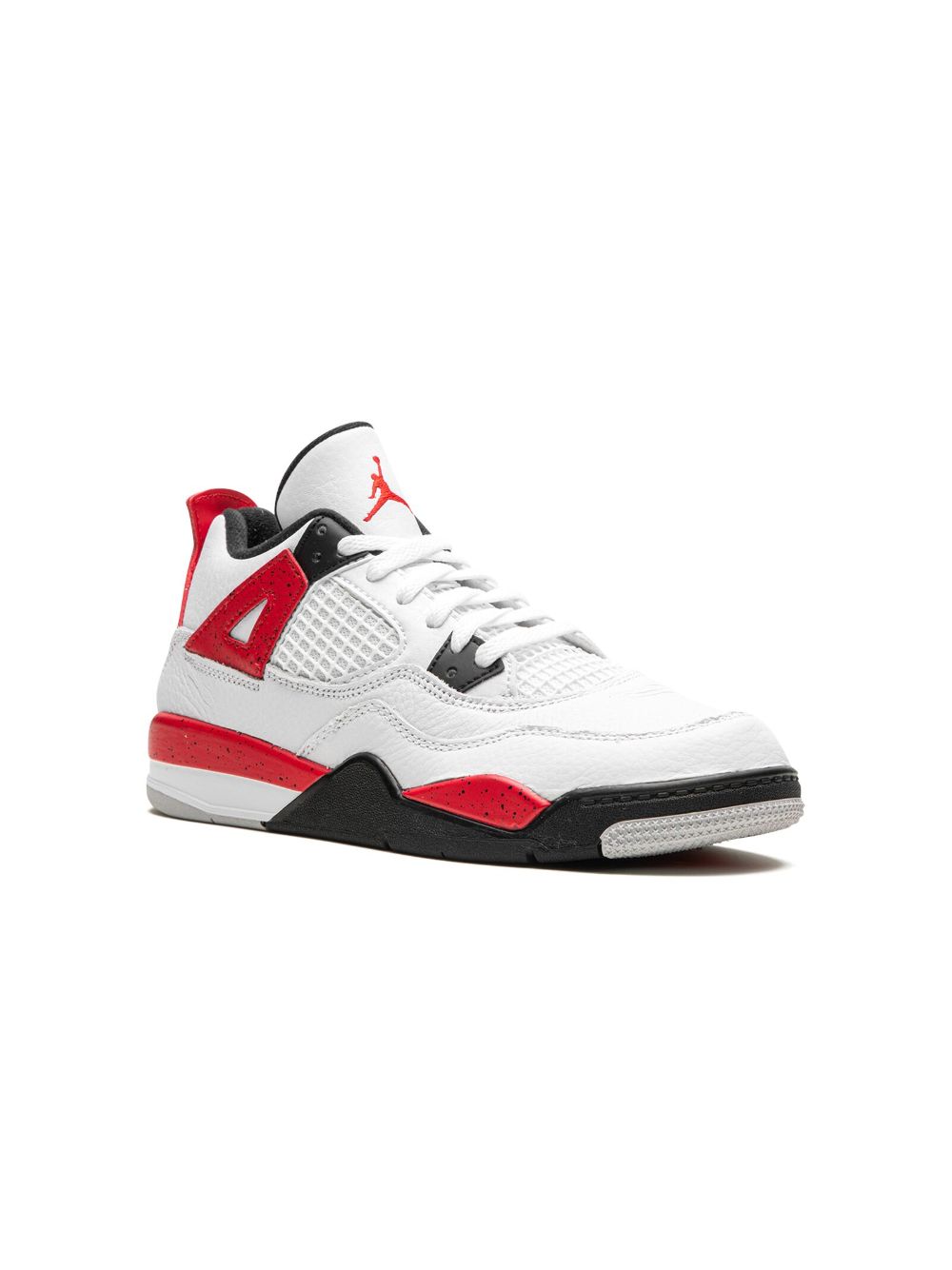 Jordan Kids Air Jordan 4 Red Cement Sneakers - Weiß von Jordan Kids