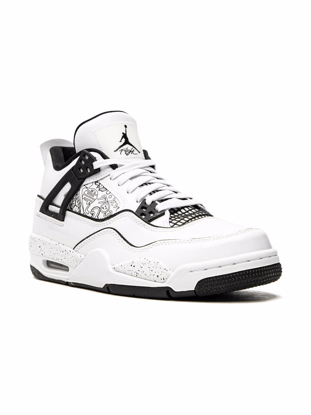 Jordan Kids Air Jordan 4 Retro DIY Sneakers - Weiß von Jordan Kids