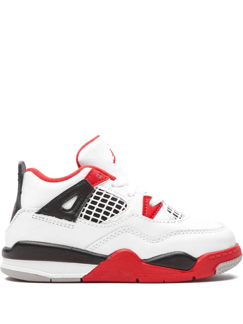 Jordan Kids 'Air Jordan 4 Retro' Sneakers - Weiß von Jordan Kids