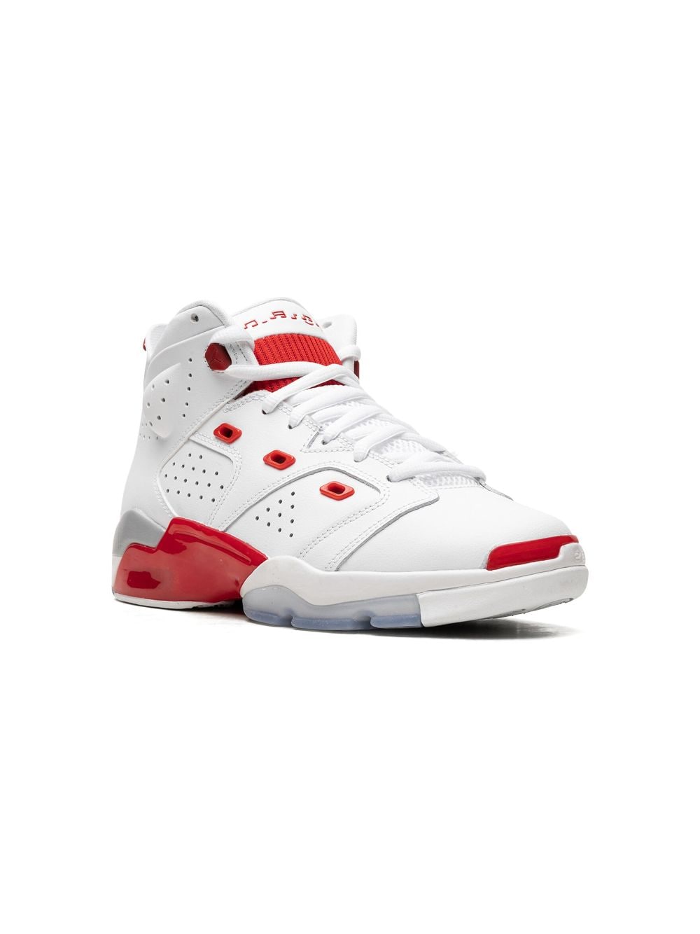 Jordan Kids Air Jordan 6-17-23 Fire Red Sneakers - Weiß von Jordan Kids