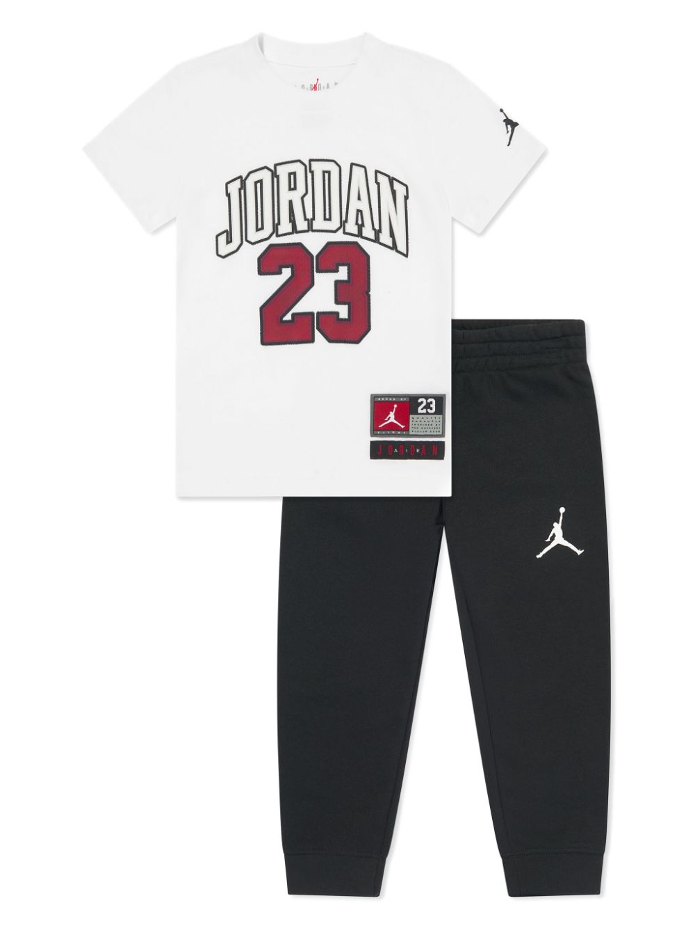 Jordan Kids Jogginganzug mit Logo-Applikation - Schwarz von Jordan Kids