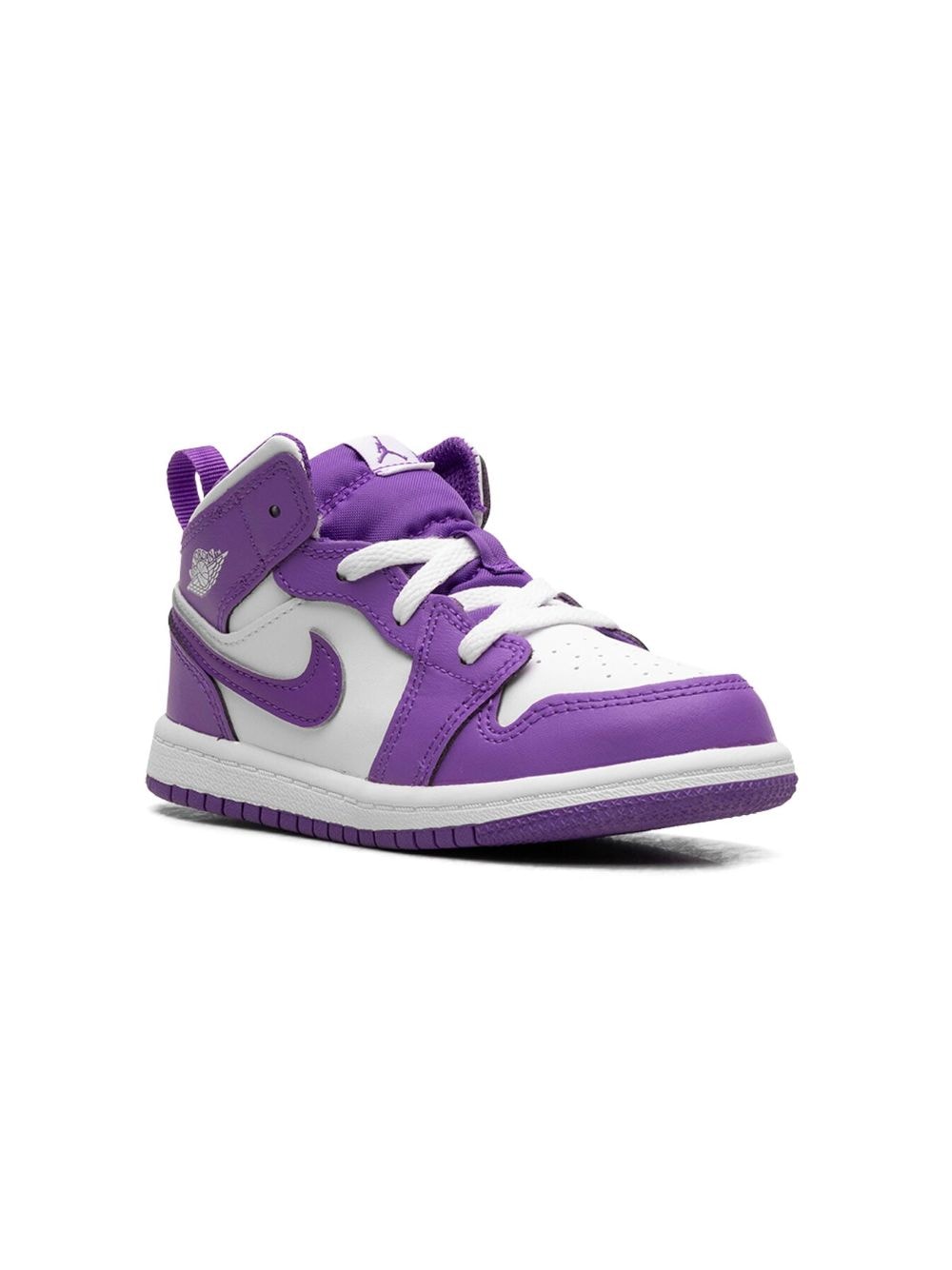 Jordan Kids Jordan 1 Mid "Purple Venom" Sneakers - Violett von Jordan Kids