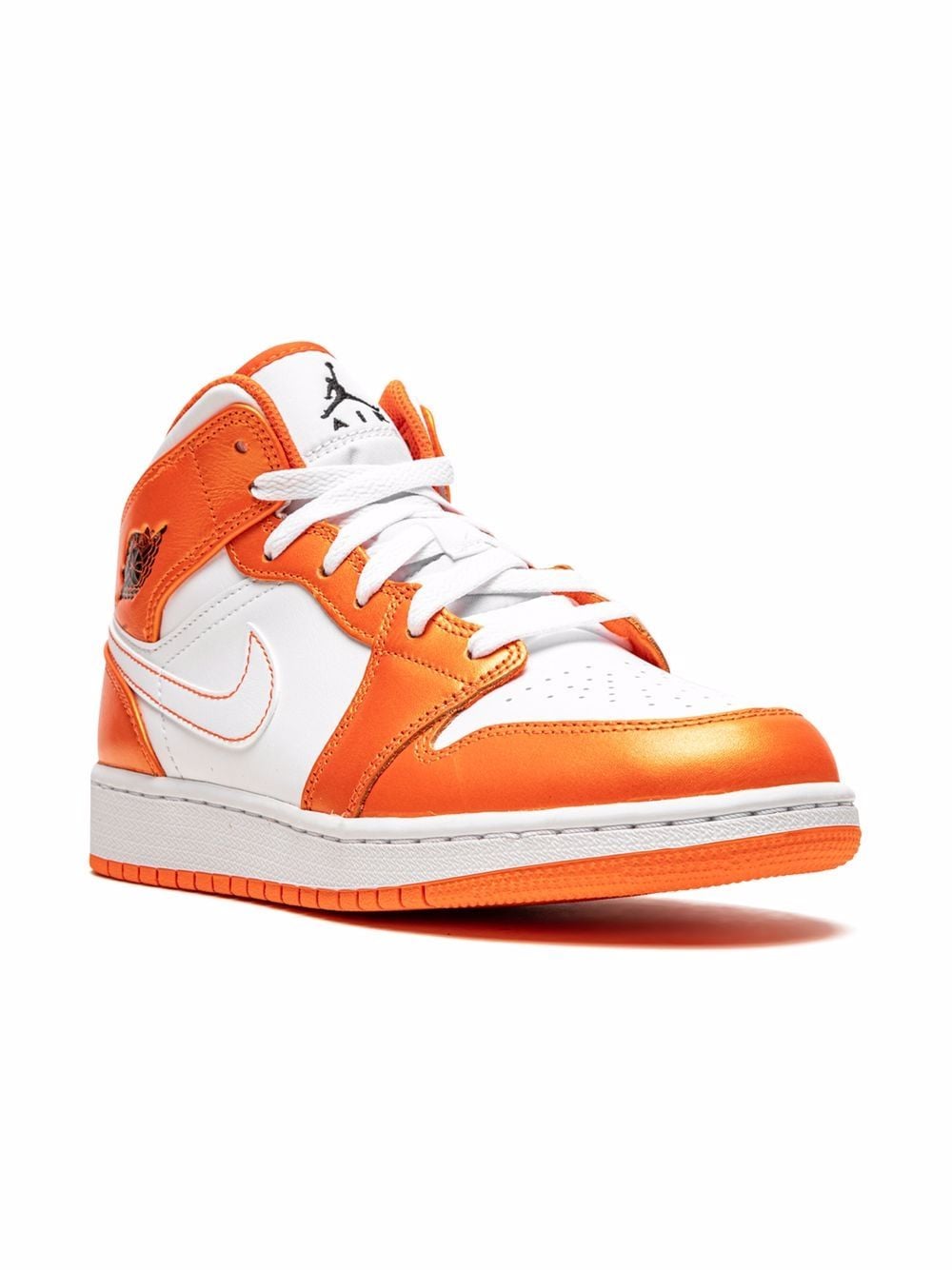 Jordan Kids Jordan 1 Mid SE Sneakers - Orange von Jordan Kids