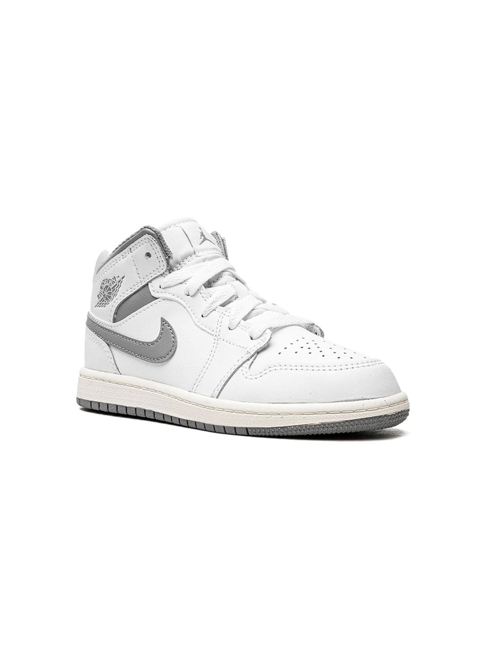 Jordan Kids Jordan 1 Mid Sneakers - Weiß von Jordan Kids