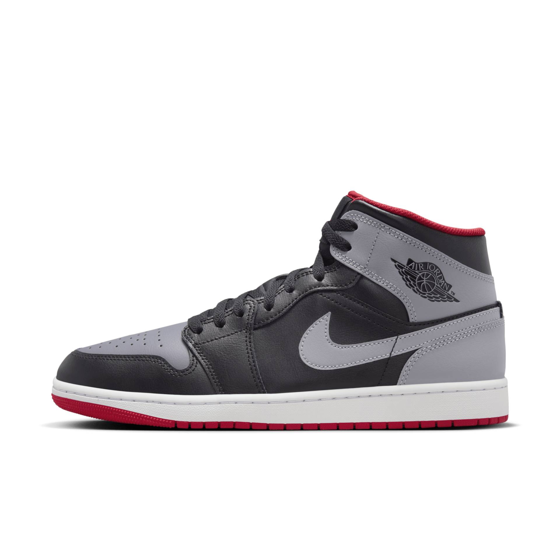 Air Jordan 1 Mid Herrenschuh - Schwarz von Jordan