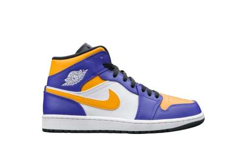Air Jordan 1 Mid Lakers (2022) DQ8426-517 Size 44.5 von Jordan
