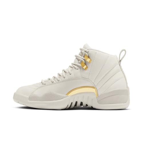 Air Jordan 12 Retro-Phantom-Damenschuhe (Phantom/Weiß/Metallic Gold), Phantom/Weiß/Metallic Gold, 44.5 EU von Jordan