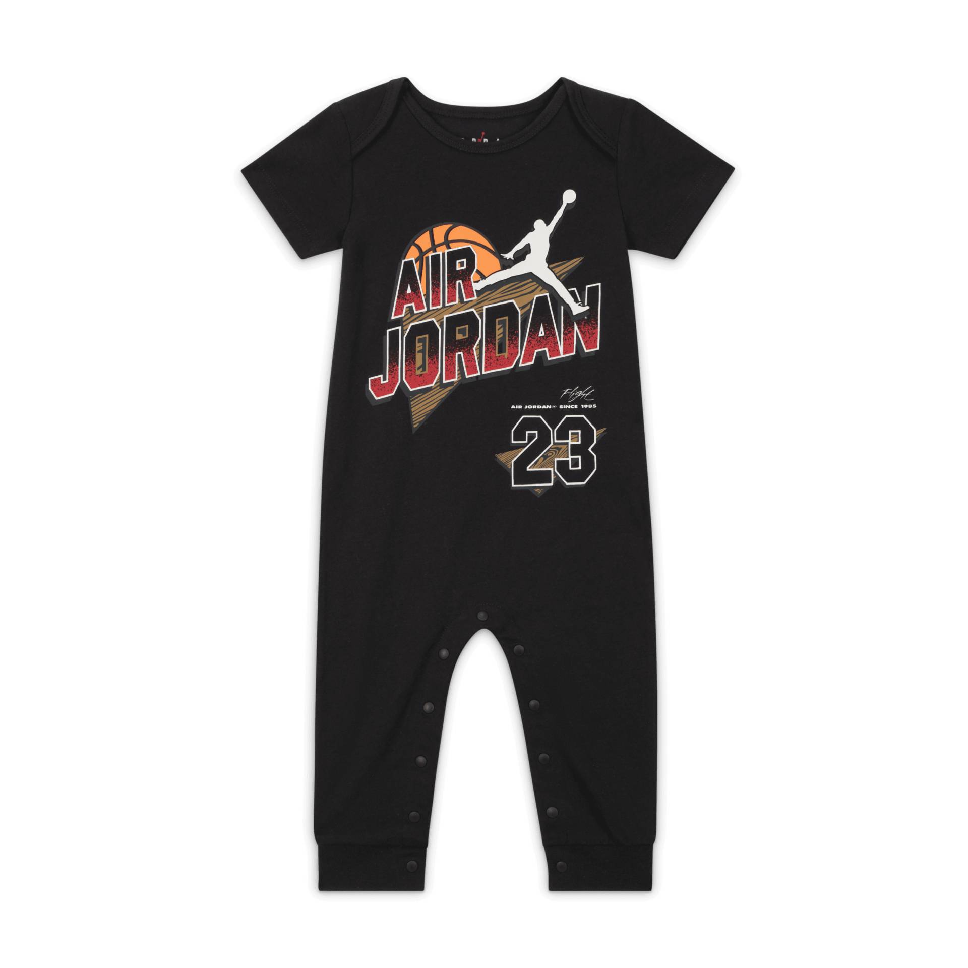 Air Jordan Flight Strampler mit Grafik für Babys (12–24 M) - Schwarz von Jordan