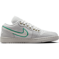 Jordan 1 Low Damen Sneaker - Grau - Größe 35.5 - Leder, Synthetik von Jordan
