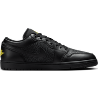 Jordan 1 Low Herren Sneaker - Schwarz - Größe 46 - Leder von Jordan