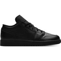 Jordan 1 Low Kleinkind Sneaker - Schwarz - Größe 40 - Leder von Jordan